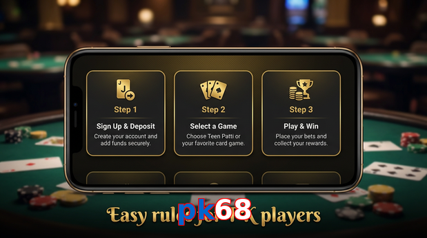 Game list for Pk68 game section